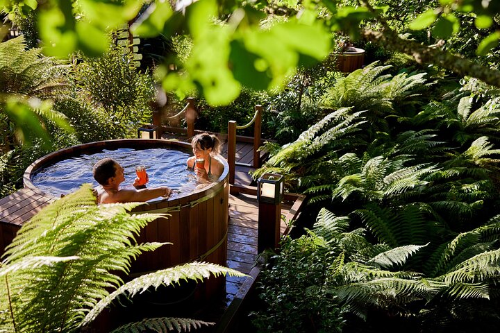 5th Stop At: Secret Spot Hot Tubs Rotorua, 13/33 Waipa State Mill Road, Whakarewarewa, Rotorua 3073, New Zealand